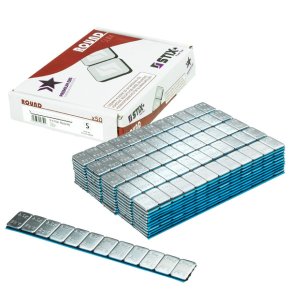 STIX Rounded Slim självhäftande balanseringsvikter 30 g för aluminiumfälg – 50 remsor