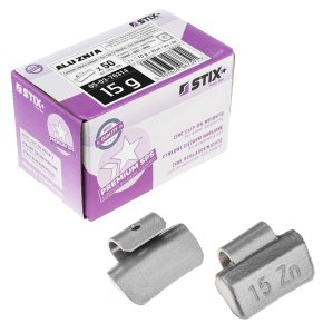 STIX ZN/A 20 g balanseringsvikter i zink för aluminiumfälg – 50 st