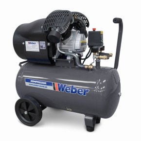 Verkstadskompressor 230 V / 10 bar / 50 l tank