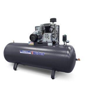 Verkstadskompressor 400 V / 10 bar / 500 l tank
