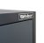 Weber professionellt verktygsskåp Serie 610 med 2 dörrar – grå