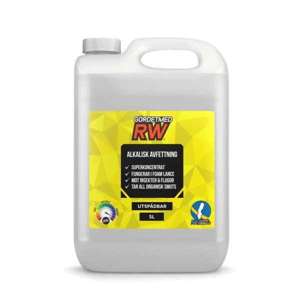 Avfettning alkalisk 5 liter