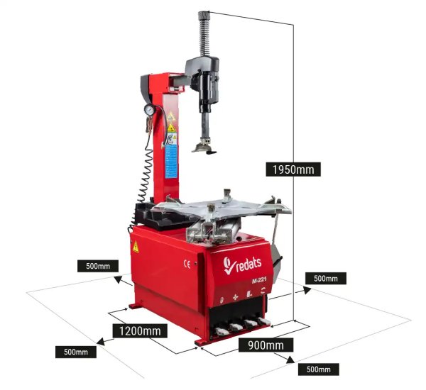 Automatisk däckbytare REDATS M-221F 230V