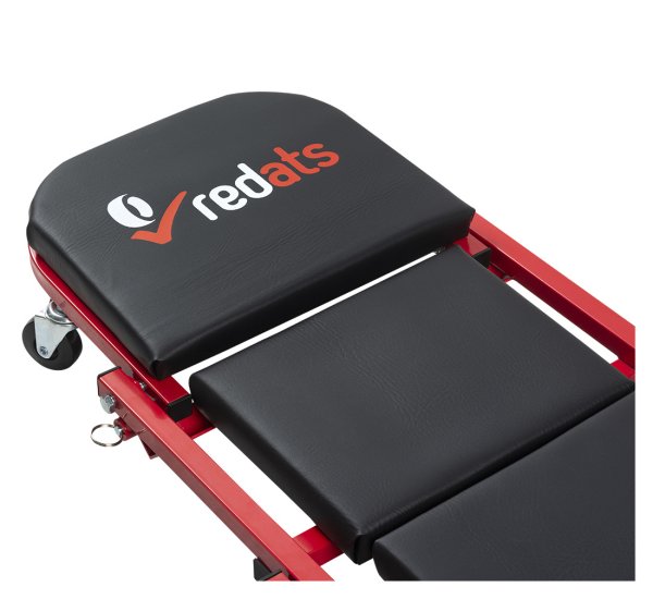 REDATS bilmekanikerbräda 3-i-1 – liggvagn, verkstadspall och pall med ryggstöd