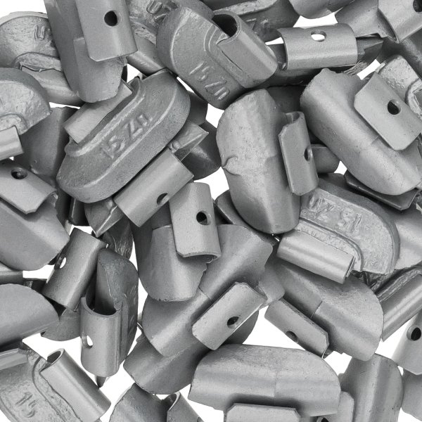 Slagvikter i zink ZN/S 15 g för stålfälgar (50 st)