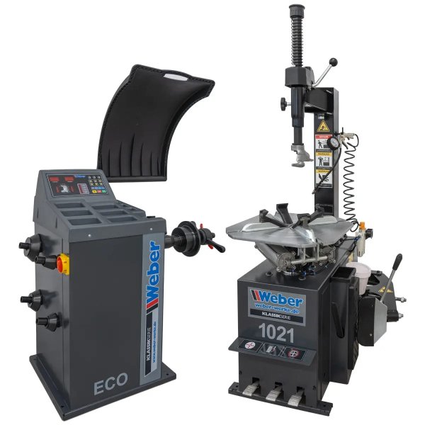 Däckomläggare 1021 & Balanseringsmaskin ECO Weber