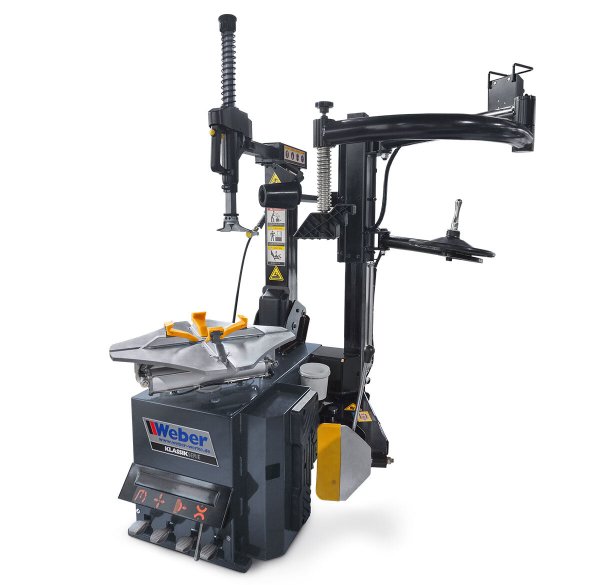 H-1024 bildäckmonteringsmaskin och "ECO" hjulbalanserare inklusive höger hjälpmonteringsarm