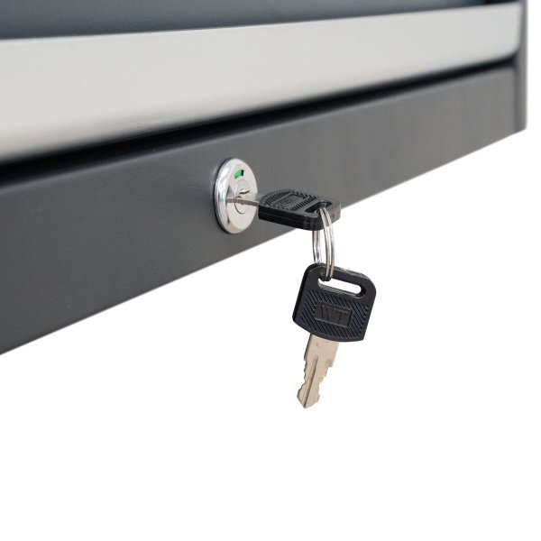 Weber professionellt verktygsväggskåp Serie 610 – grå
