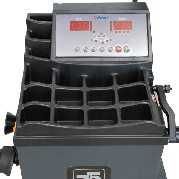 Weber STM-75 + STW-75 däckmaskin & balanseringsmaskin med hjälparm – 230V