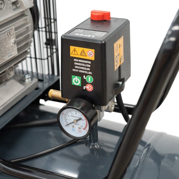 Verkstadskompressor 400 V / 10 bar / 200 l tank