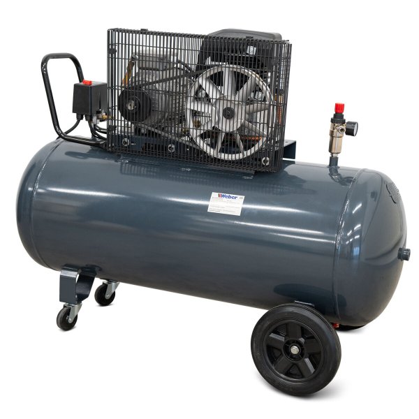 Verkstadskompressor 400 V / 10 bar / 200 l tank