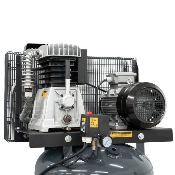 Verkstadskompressor 400 V / 10 bar / 270 l tank