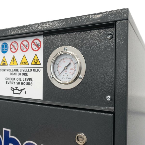 Weber ljuddämpad verkstadskompressor 400 V – 10 bar – 500 liter